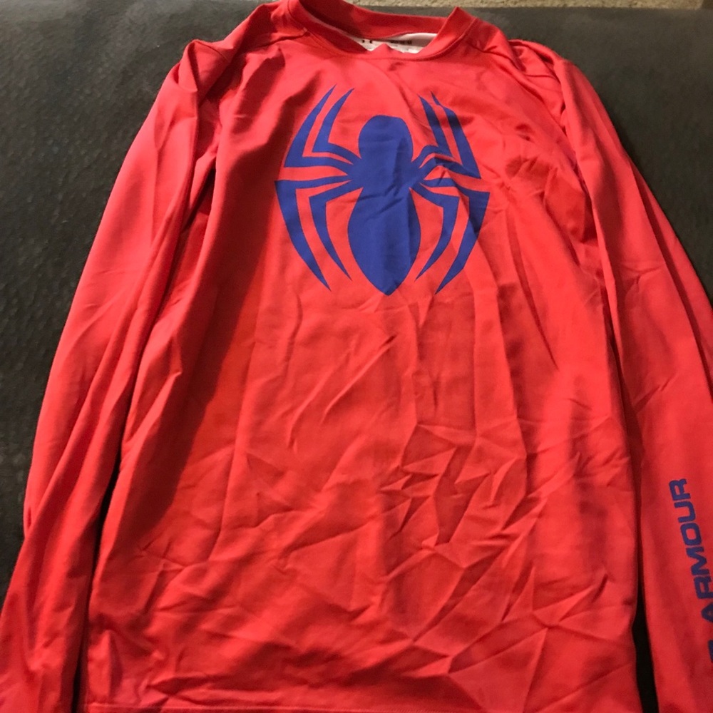 Under Armor Spider Man Rashguard